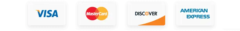 Secure payment methods accepted